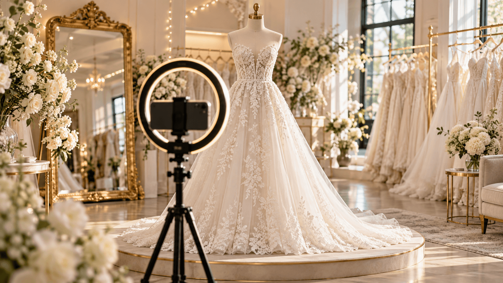 Header image for Bridal Shop Marketing: How Boutiques Fill Their Appointment Book (2026)